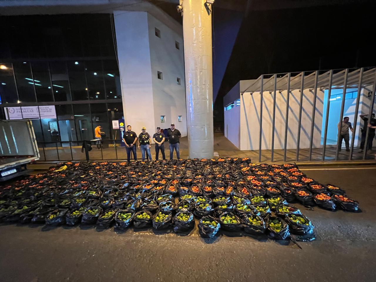 DNIT incauto mercaderías por casi 21 millones de dólares