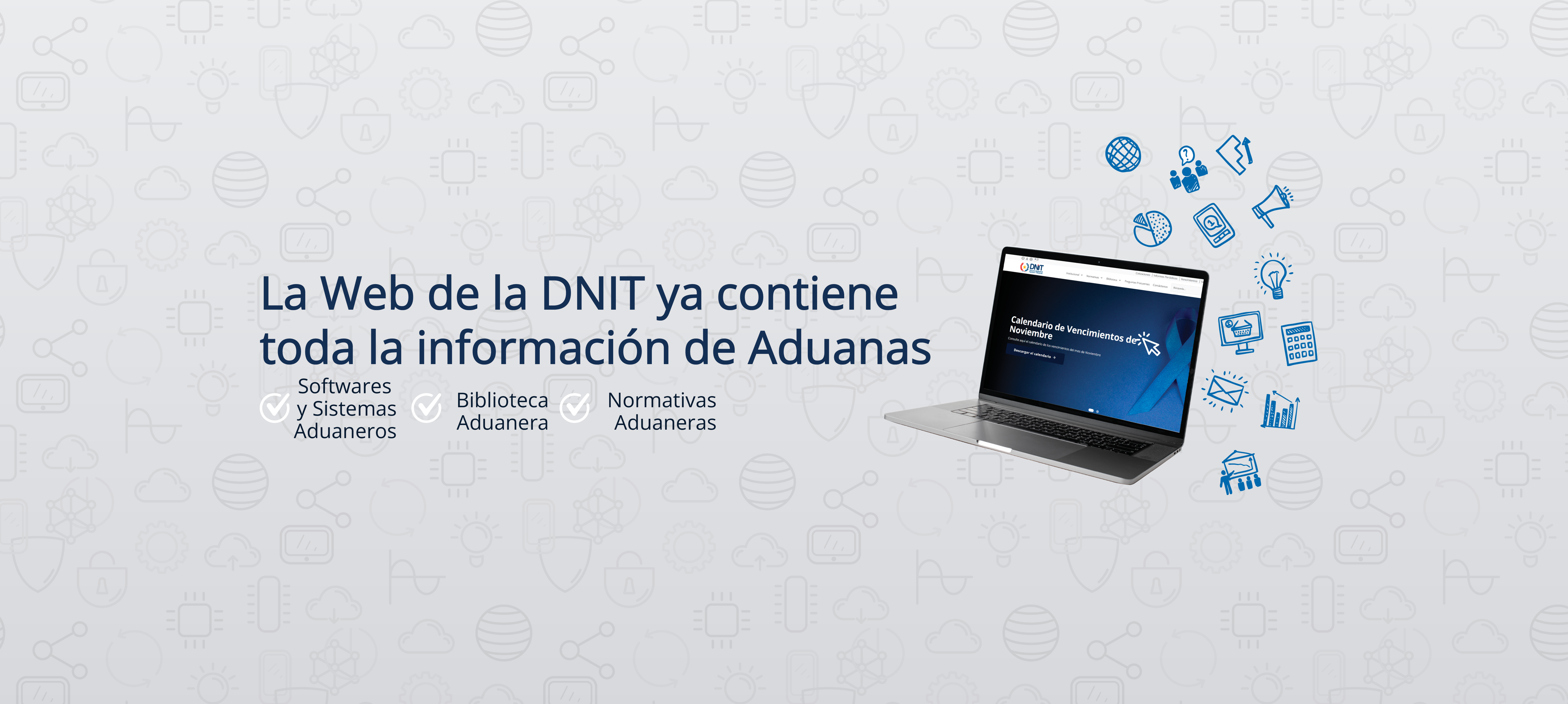Web de la DNIT se unifican