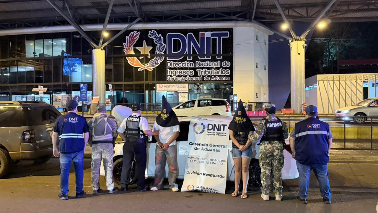 DNIT incauta más de 133 kilos de marihuana en Ciudad del Este