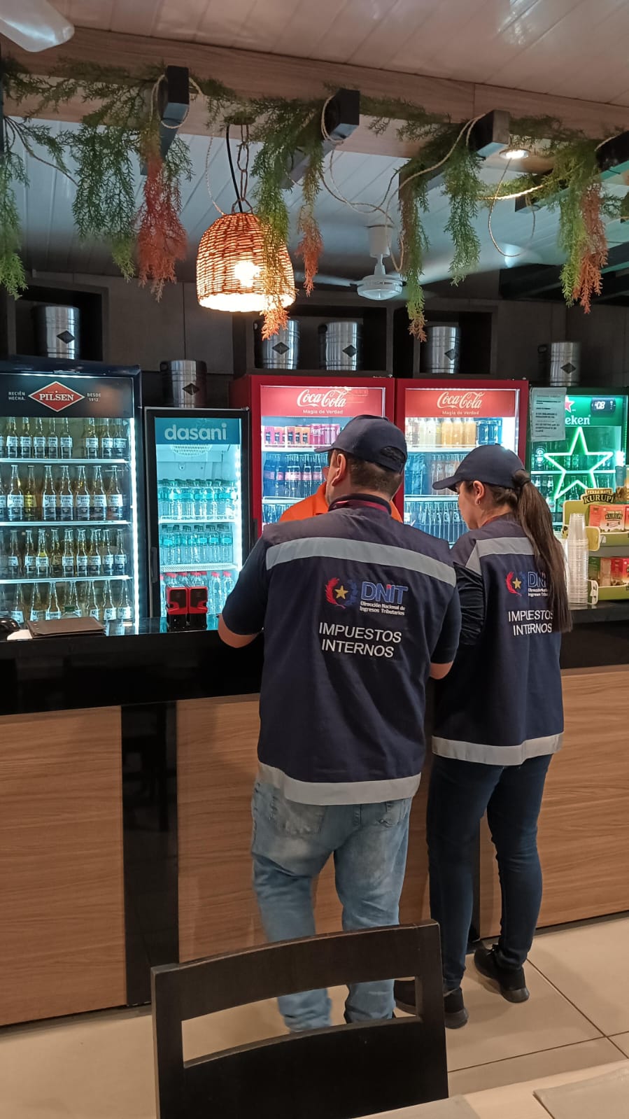 Más de 50 locales de San Bernardino verificados por la DNIT